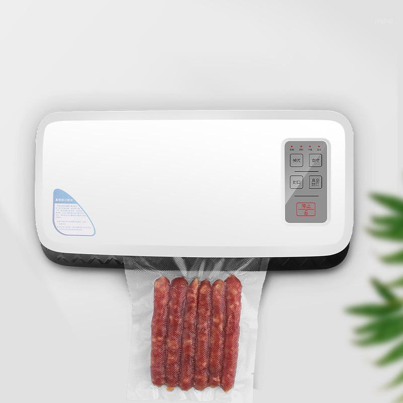 

Household Vacuum Sealer Packaging Machine 220V Home Electric Vacuum Packer Including 10PCS Bags Free1