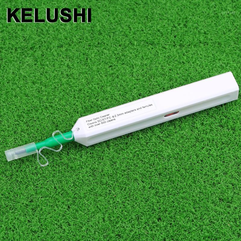 

KELUSHI One-Click FTTH Fiber Optic Cable Tools Fibra Cable Connector Cleaner Pen type 2.5MM for SC ST FC connector Fiber Cleaner1