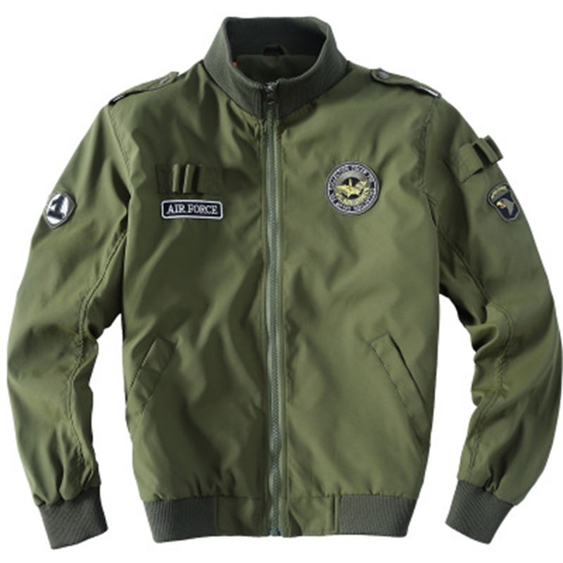 

Mens High Street Bomber Jackets Man Baseball Pilot Flight Jackets 3 Colors Mens Fashion Brand PUNK Coats Outerwear Plus Size, Green