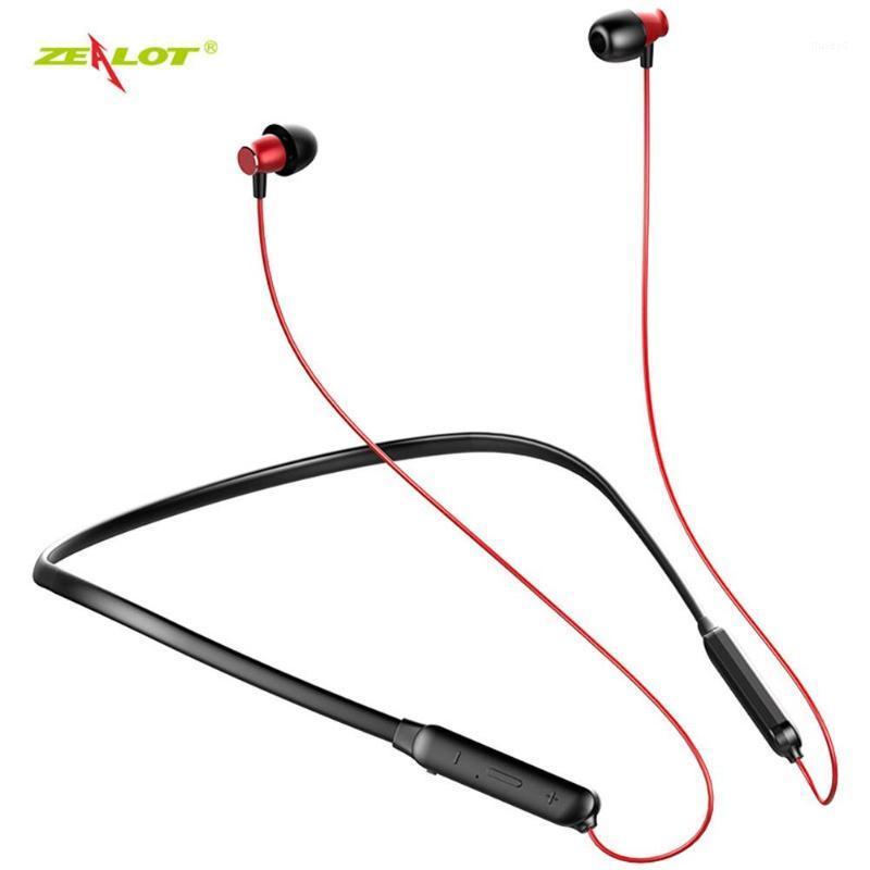 

For ZEALOT H15 Wireless Bluetooth 5.0 Headset Sports Magnetic IPX5 Waterproof In-ear Hanging-neck Bluetooth Music Earphone1