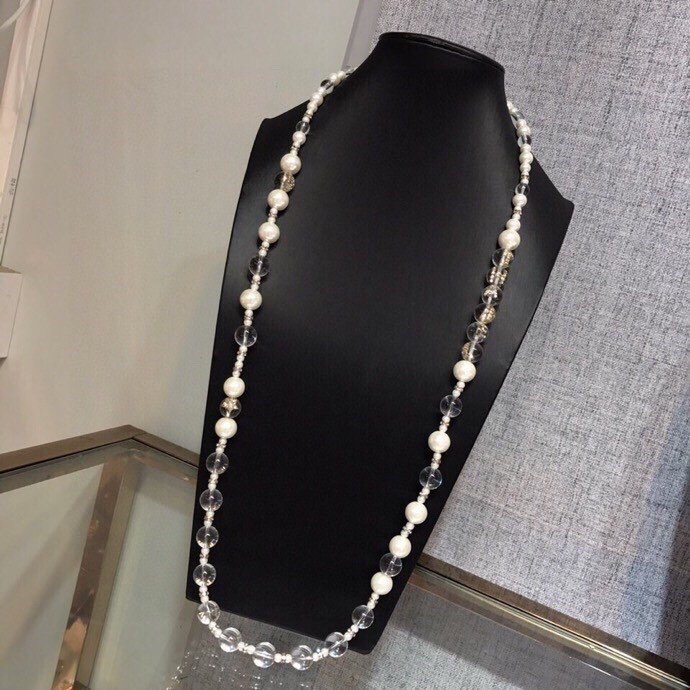 

Fashion brand designer pearl necklace bracelet for women Party Wedding Lovers gift luxury jewelry for Bride With BOX, Silver