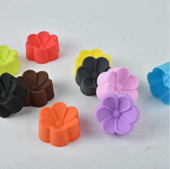 

Silicone Baking Mold Flower Shaped Silicone Molds Cake Muffin Cups Candy Molds DIY Hand Soap Chocolate Cupcake Baking Moulds LSK1768