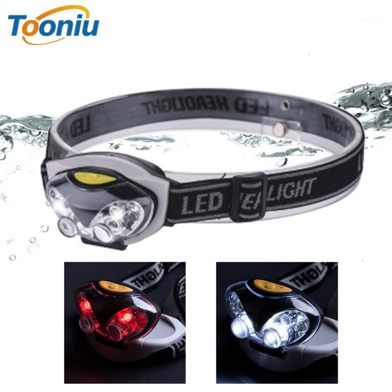 

LED Headlight Head Bike Lamp Light Infrared Ray Mini Waterproof 800Lm 3 Modes 3xAAA battery Headlamp With Headband1