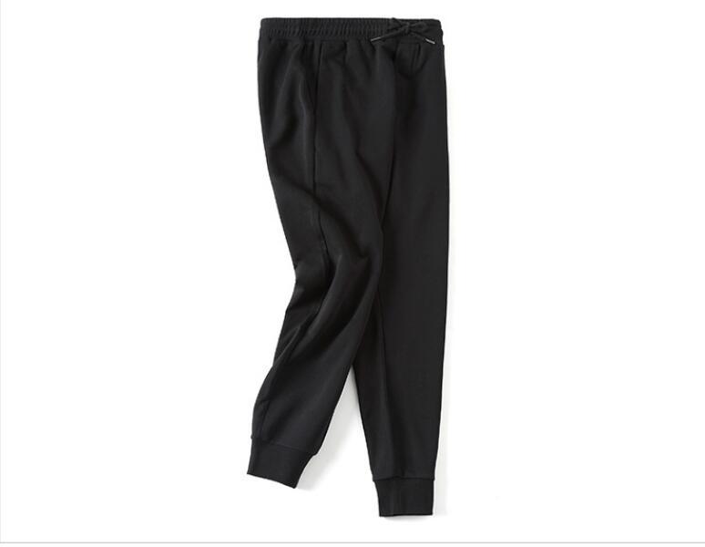

2021 New Spring Cotton Joggerssport Sweatpants Men Running Tracksuit Mens Pants Streetwear QNER, Black