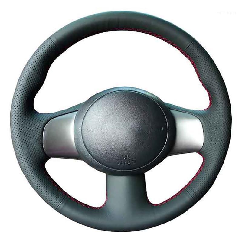 

Steering Wheel Covers DIY Custom Original Car Cover ForÂ March Sunny Versa 2013 Almera Leather Braid For