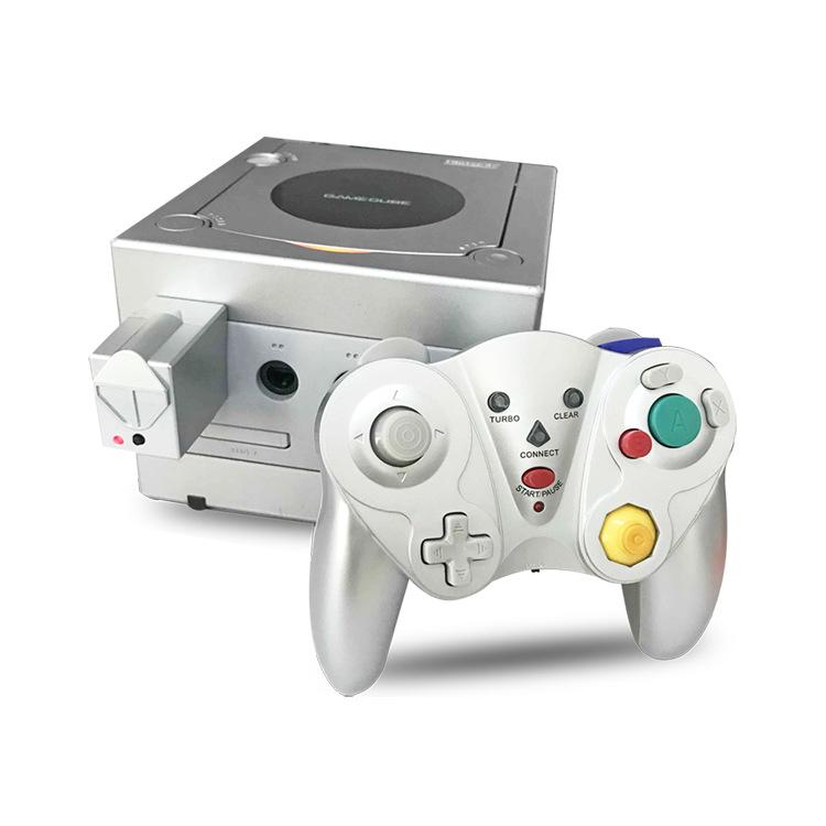 

2.4G Wireless Game Controller Gamepad+ Receiver For- NS Gamecube/Wii-NGC/WIIU Wireless Gamepads and Receiver