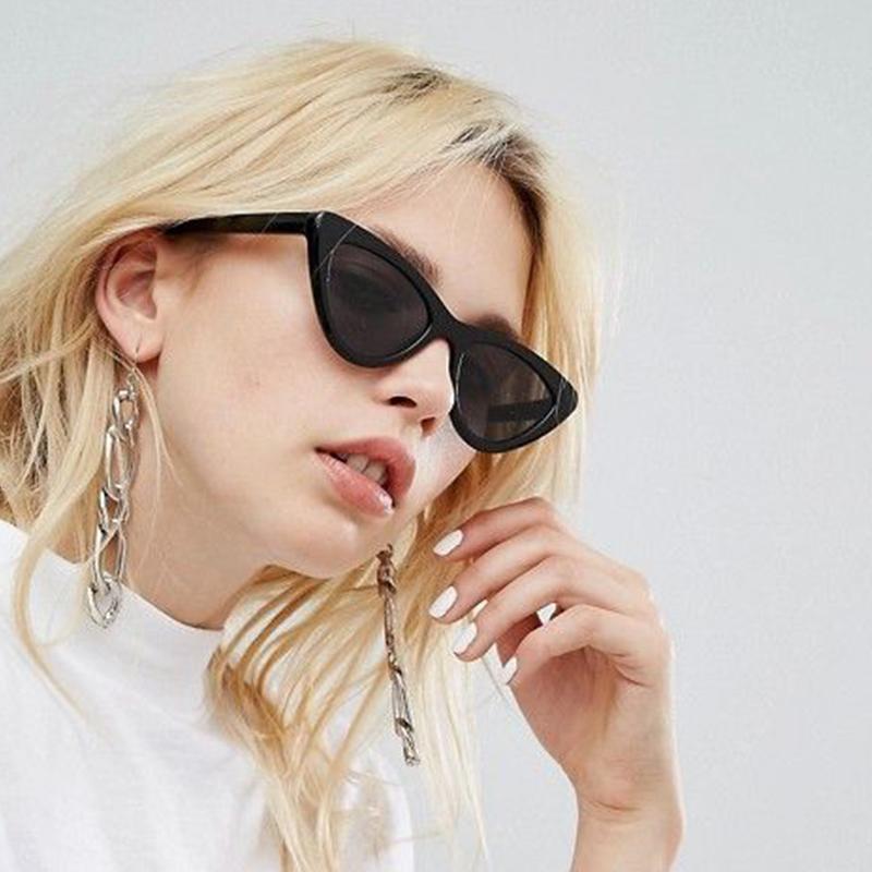 

Cool Small Size Frame Cat Eye Sunglasses Women 2020 Fashion Vintage Star Brand Designer Sun Glasses Vintage Shades UV400 1157T