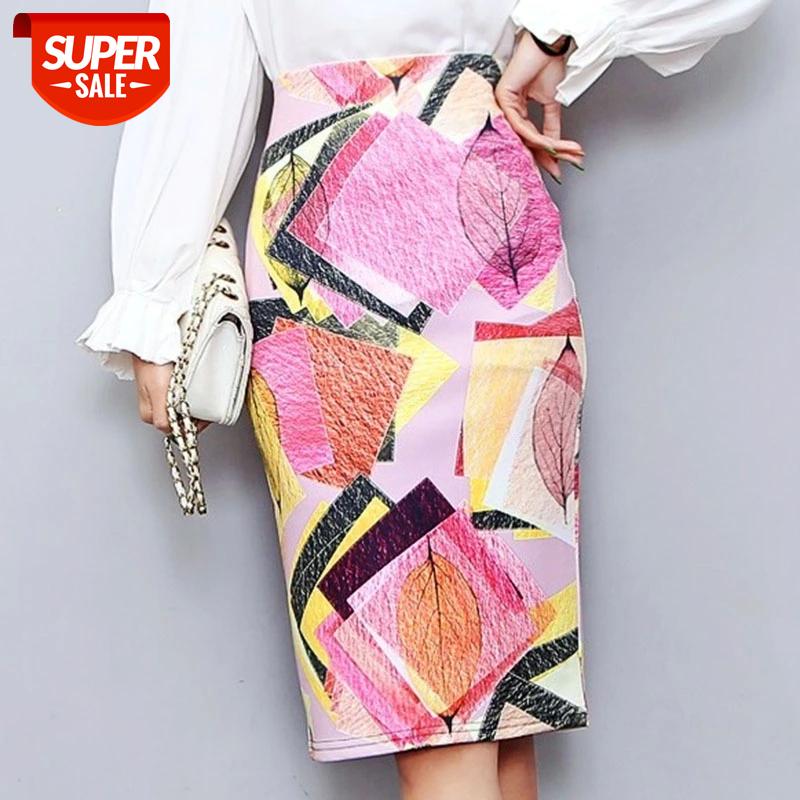 

Bonjean Women's Pencil Skirt New Cartoon Print High Waist Slim Skirts Young Girl Summer Large Size Japan Female Falda #JZ2v, White;black