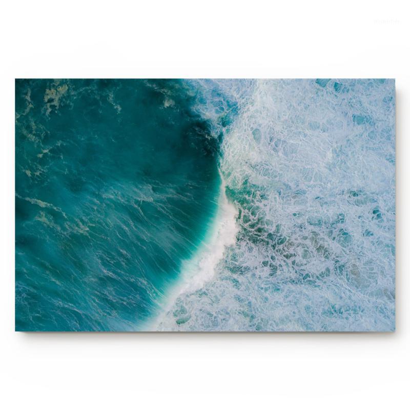 

Summer Blue Ocean Waves Living Room Doormat Home Environmental Protection Bathroom Door Non-slip Floor Mat1, As pic