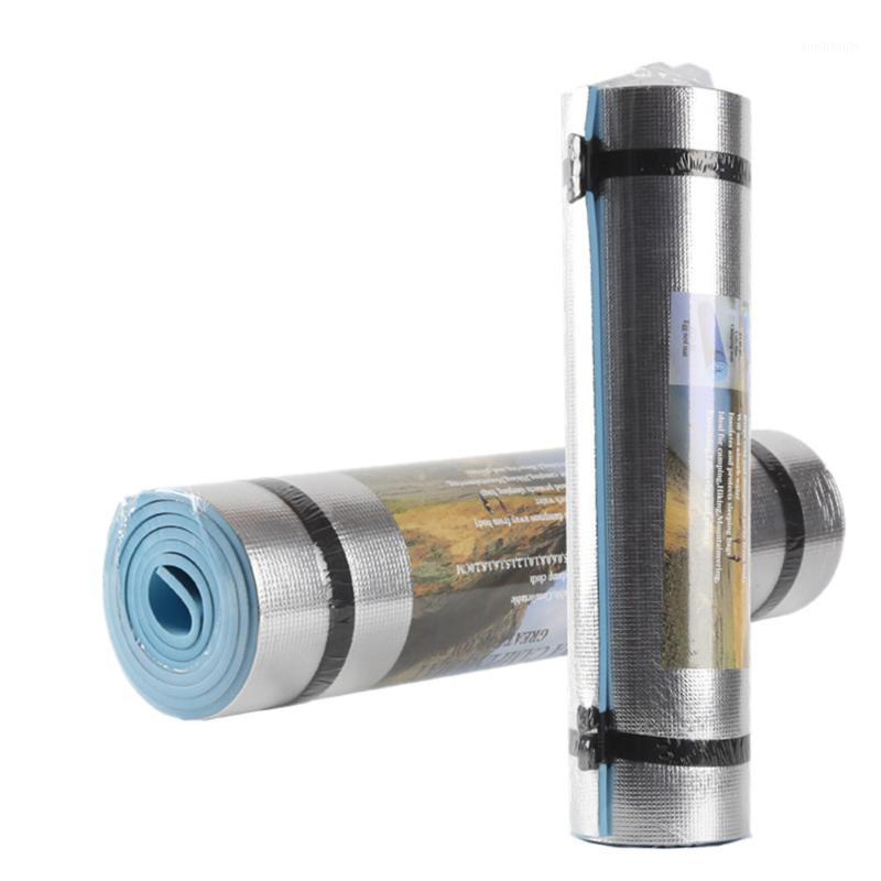

New style Aluminum Film Moisture-proof Yoga Mat Workout Exercise Gym Fitness Pilates Pad yoga mat Esterilla Fitness equipment1, As pic