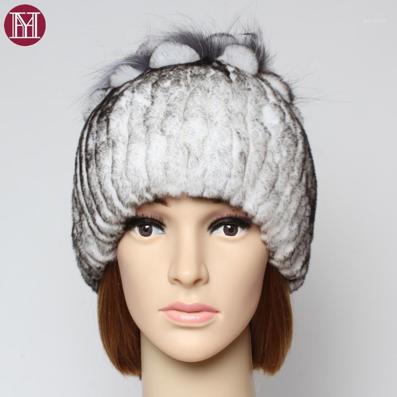 

Russia Lady Good Elastic Rex Fur Hats Winter Women Warm 100%Natural Rex Fur Caps Brand Fashion Genuine Hats1, Color 9