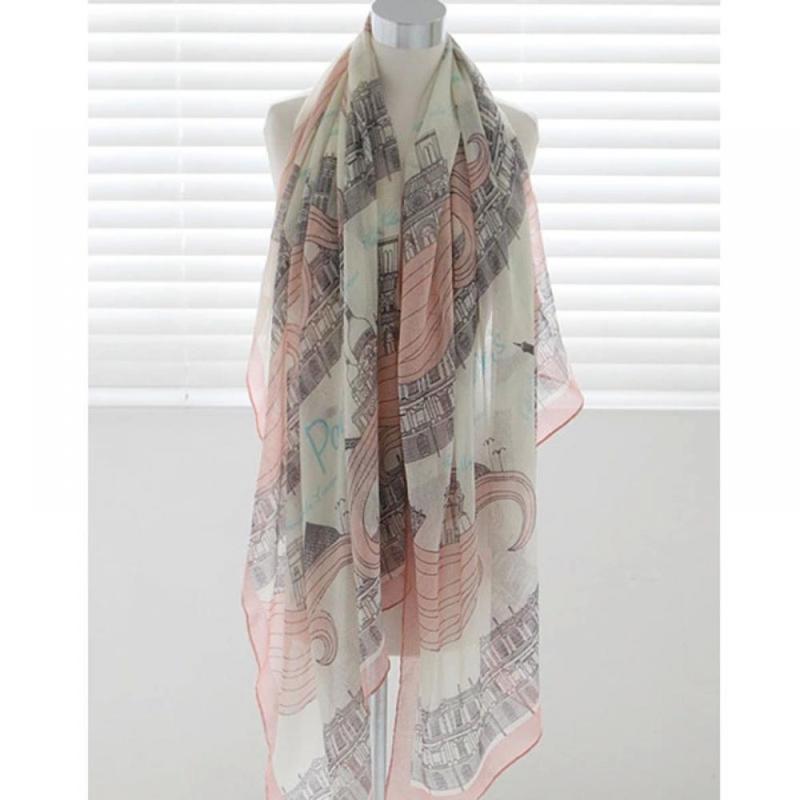 

Fashion Elegant Warm Women Ladies Girls Long Print Cotton Tower Scarf Wrap Shawl Large Silk Festival Birthday Gift