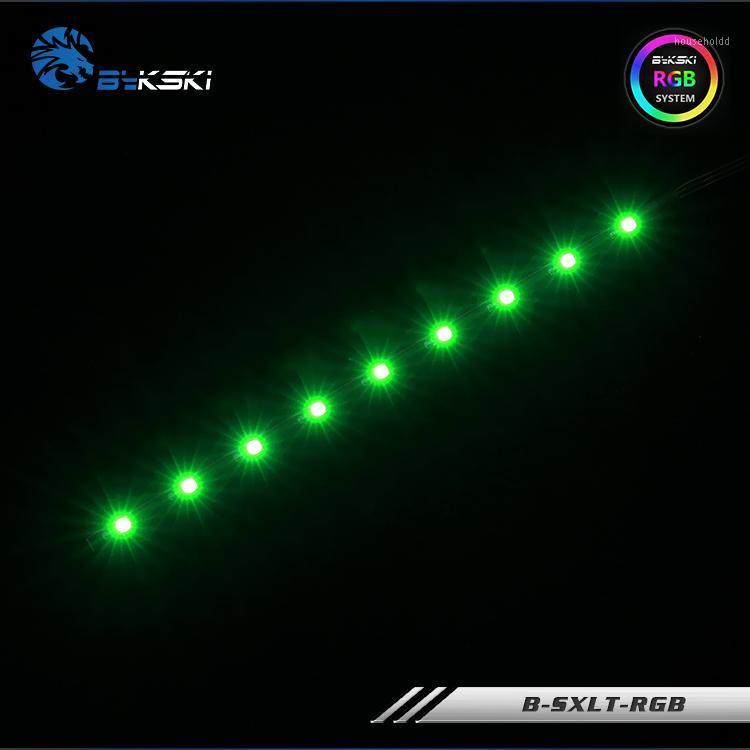 

Bykski LED Strip use for 150mm/200mm/260mm Reservoir / 12V 4PIN RGB / 5V 3PIN A-RGB suppost connect to AURA SYNC1