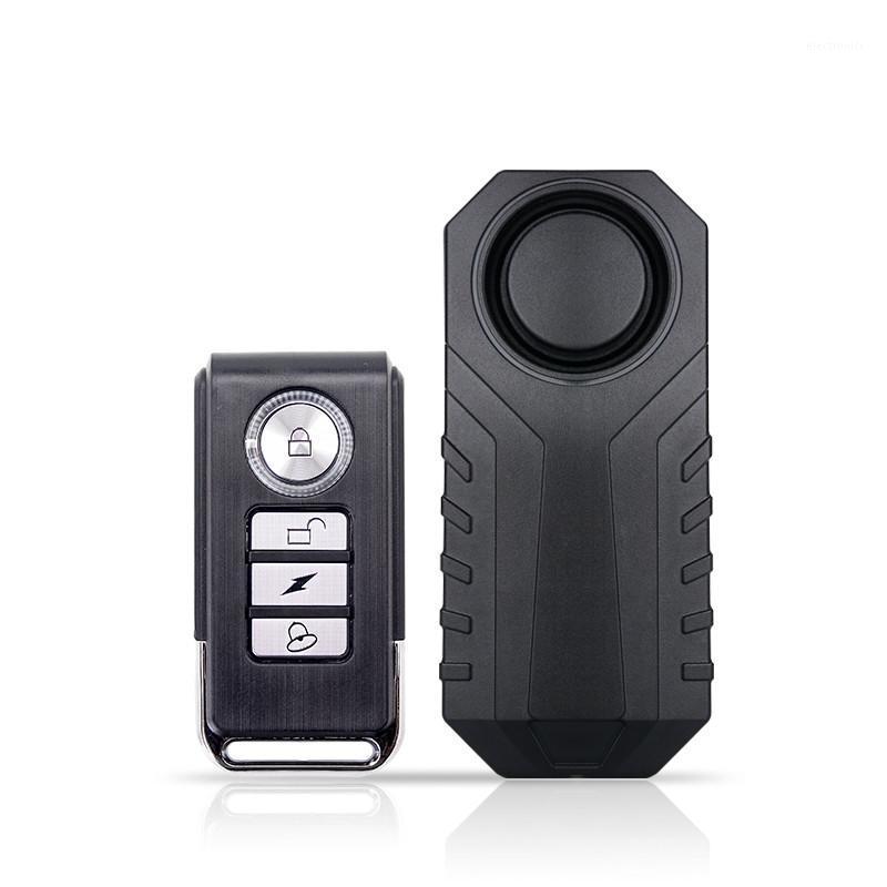 

Waterproof remote control bicycle electric car motorcycle safety anti-lost reminder vibration sensor warning alarmr1