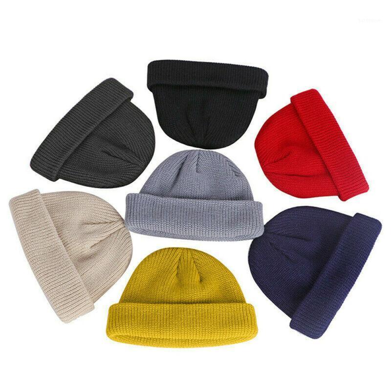 

Fashion Men Women Beanies Knit Baggy Beanie Warm Hat Ski Slouchy Fisherman Docker Hat Cap Skullies1, White