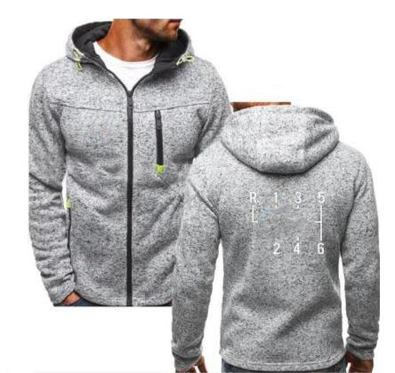 2020 Brand Sunshine Convient pour Sports Fitness Hoodies Casual Hommes Zipper Sweat-shirt Sportswear à capuche pour hommes