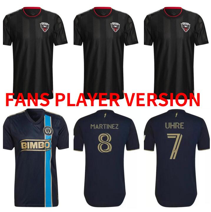 

MLS Philadelphia Union Soccer Jerseys 2022 2023 asad DC D.C. United MONTEIRO BEDOYA Flores Gressel 22 23 AARONSON PRZYBYLKO Football Shirts FANS PLAYER VERSION