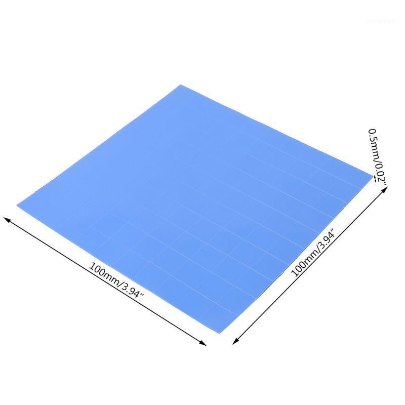 

100mmx100mmx0.5mm 1Sheet/100PCS Thermal Pad GPU CPU Heatsink Cooling Conductive Silicone Pad R9JA1