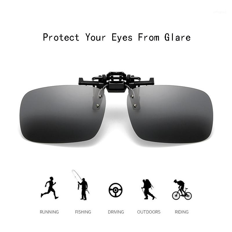 

Sunglasses 2021 Polarized Brand Clip Drive Sun Spectacles Yellow Night Vision Glasses Resin Lens Driving Eyeglasses1