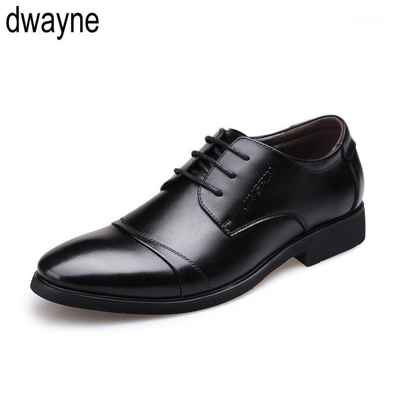 

Men Basic Dress Shoes Derby Shoes Brogue Male Oxfords Office Flats Free Drop Shipping 2020 zapatos de hombre1, Black