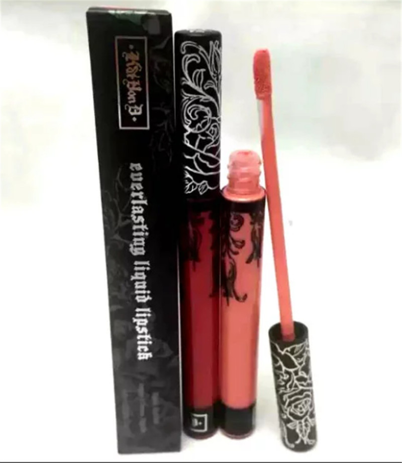 

In stock!!Makeup Liquid Matte Lipstick 12colors Kat von D Single Lipstick Lip Gloss high quality, Mixed color
