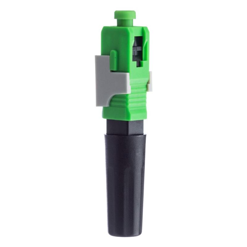 

FTTH SC APC Optical Fiber Cable Quick Connector Fast Cold Connection Adapter 0.3dB for Telecommunication wholesale