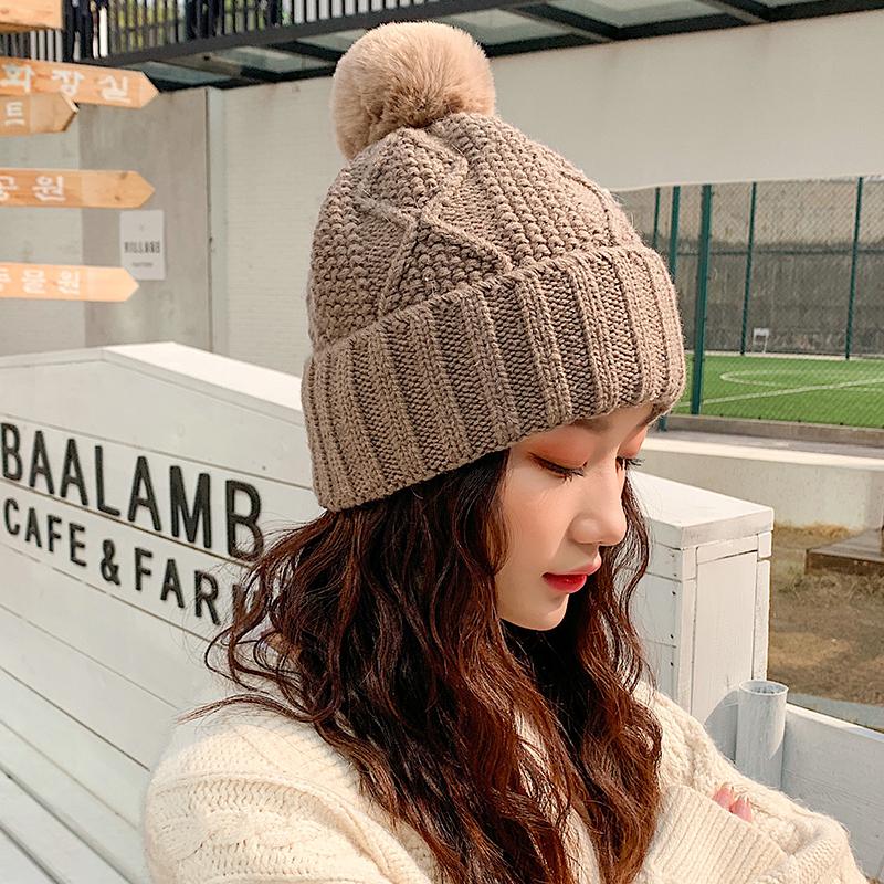 

Winter Hat for Women Beanie Hat with Fleece Lining Men Lady Knitted Winter Cap for Female Girl Red Black White Pink Grey