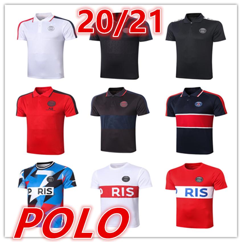

2020 2021 paris mens t shirts polo Soccer Jersey 20 21 men soccer Polo Football Uniforms Sport Shirt polo shirts