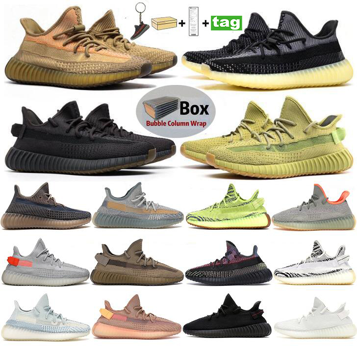 

2021 Top Quality carbon Israfil mens Running Shoes trainers Yecheil Cloud White Earth Static Black Reflective Cinder Men Women Sneakers, 16 flax