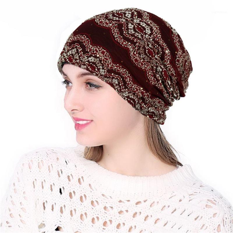 

Women's Beanie Hat Winter Warm Women Wool Knitted Beanie Hat Cuff Watch Cap for Girls Hats for Female Sombreros Mujer1, Black