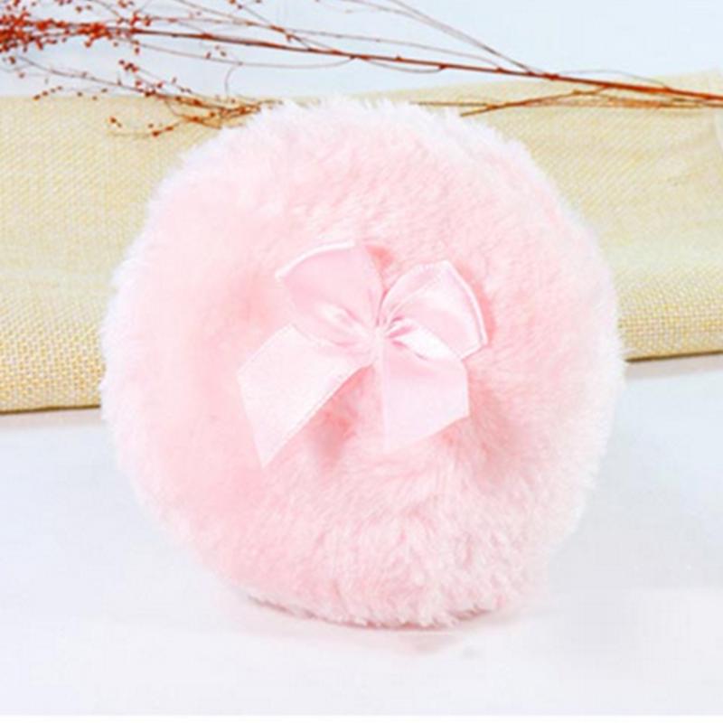

Powder Bowknot Beauty Make Up Large Body Talcum Baby Puff Soft