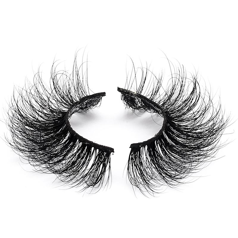 

3D Mink Lashes Natural Eyelashes Makeup wispy Fuffy Lash 18mm False Lashes X-20