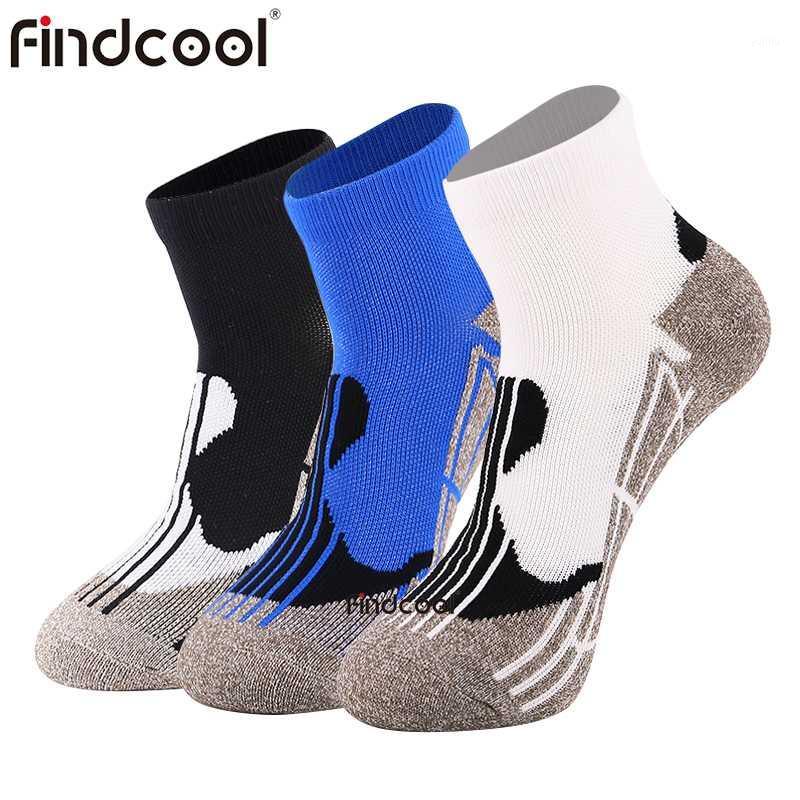 

Findcool Men Sports Socks Riding Cycling Basketball Running Sport Sock Summer Hiking Tennis Ski Women Bike Bicycle Slip1, Blue - 1 pairs