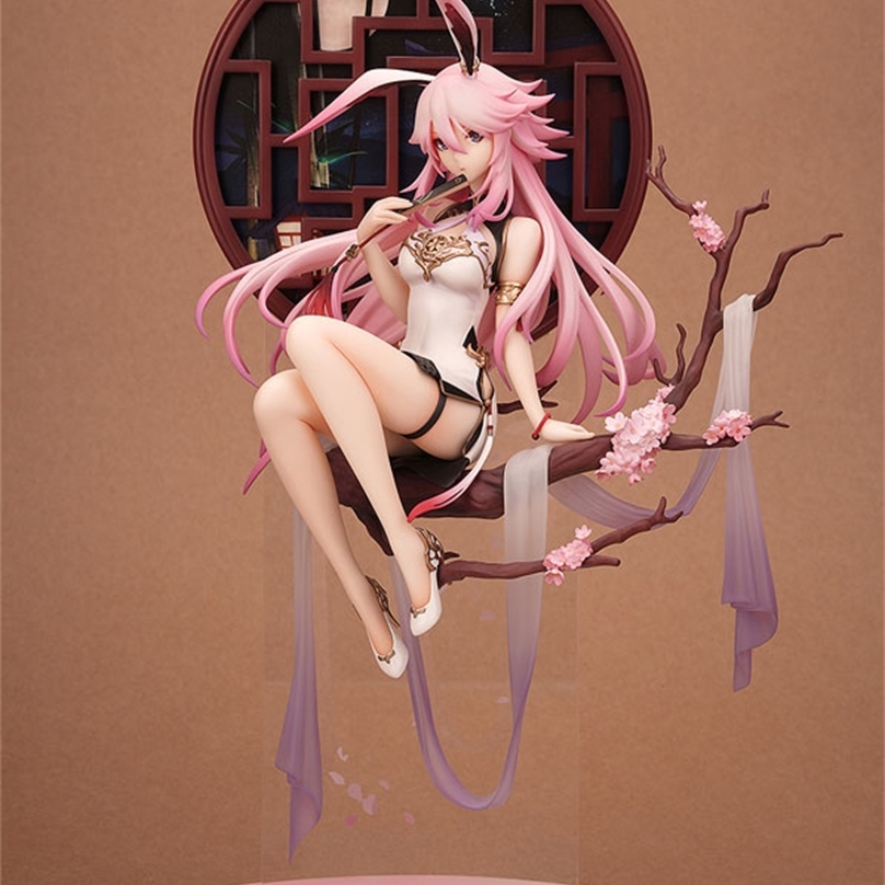 

Bonus Houkai 3rd Sakura Yae Chinese Dress Ver PVC Figure Houkai 3rd Sakura Yae Anime Figure Sexy Girl Action Figure Toys 30cm 220523, 19cm no retail box