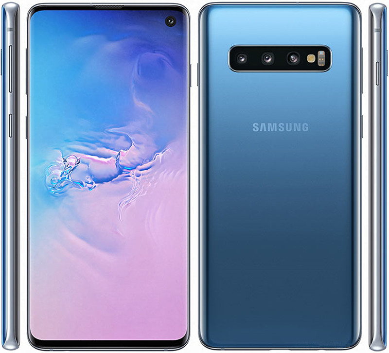 

refurbihsed Samsung Galaxy S10 6.1 Quad HD+ Dynamic AMOLED Infinity Display Screen Ultrasonic Fingerprint ID 8G RAM Wireless Charge, Prism green