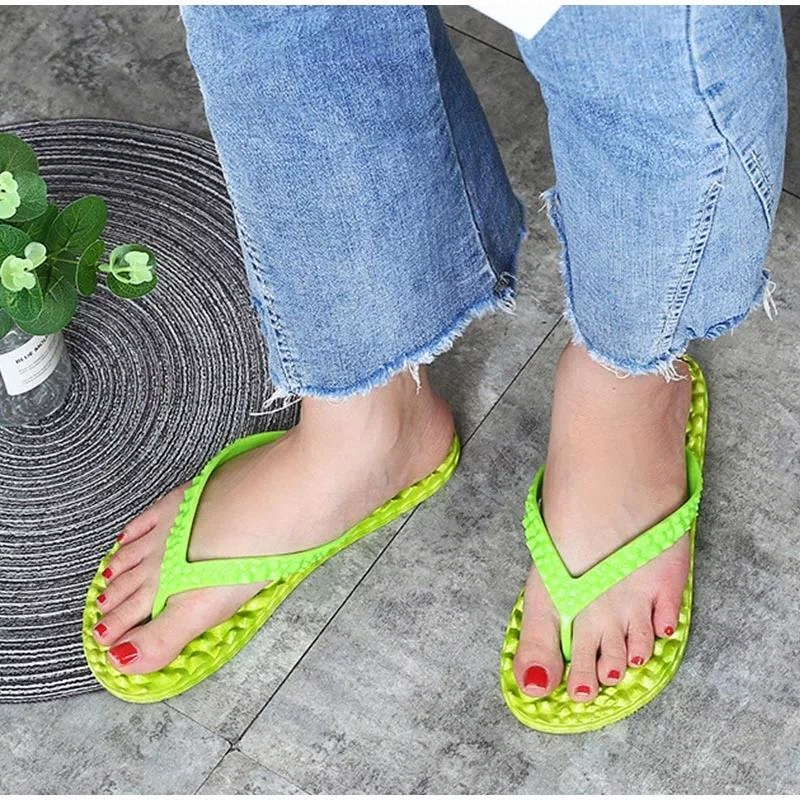 

Summer Women's Slippers Students Fruit Girl Flip Flops Ladies Flats Slides Comfort Massage Non Slip Beach Shoes Woman Casual New #dm0F, Beige