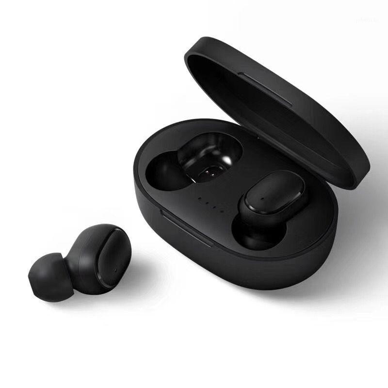 

A6S Bluetooth Earphoe Machine 5.0TWS Dual Handle E6S with Digital Mini Sports Wireless with the Charging Bay Cross Border1, Black