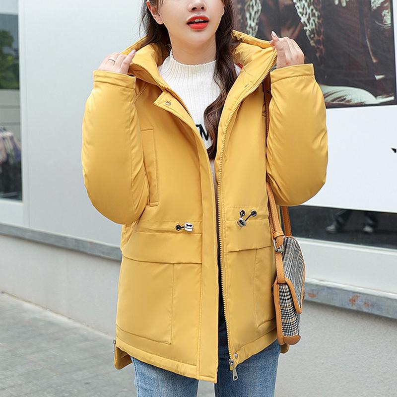 

Fashion Women parkas jackets casual warm girls hooded pockets coat outwear jacket 6 colors size -2XL, Green