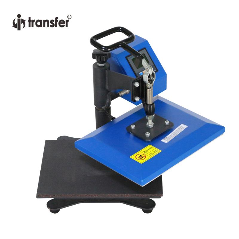 

i-transfer 220V EU Plug Digital Swing Away Heat Press Transfer Sublimation Machine Blue HPM04