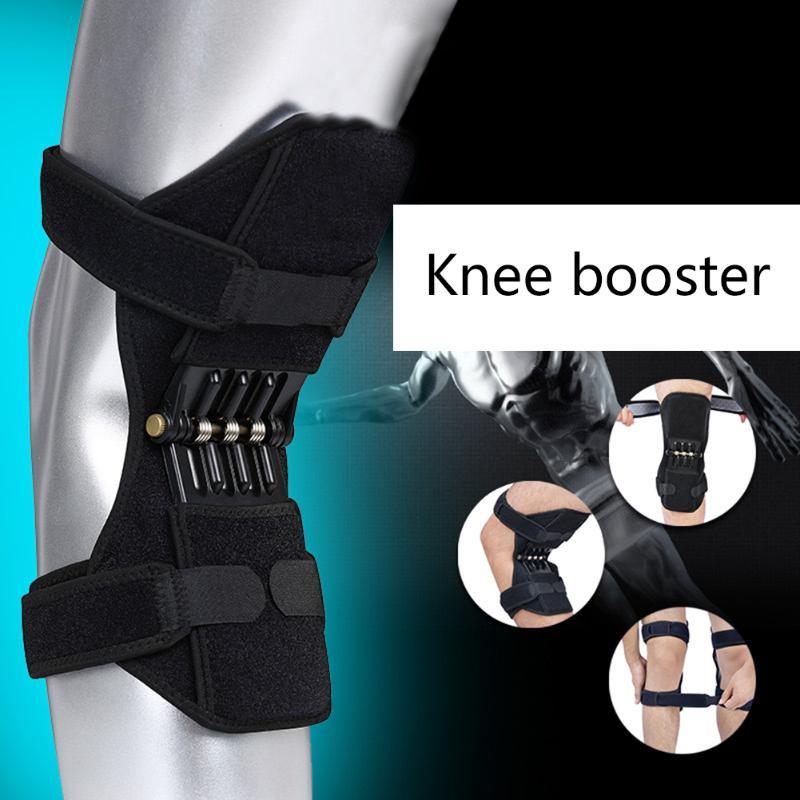 

1pc Pair Power Joint Support Knee Pads Powerful Rebound Spring Force Knee Support Professional Protective Sports Pad, 1pcs