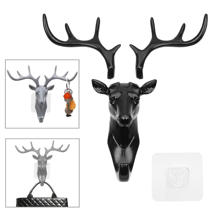 

Storage Hangers Antlers American Style Multi-purpose For Bedroom Living Room Wall Decor Hooks Wall Coat Keys Bags Clothes Hook