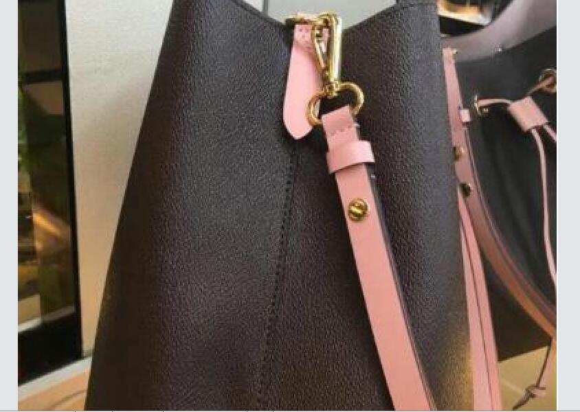 

Fashion Bucket Bag High Quality pu Leather Shoulder Bag Classic Design Crossbody Bags Lady Handbags Drawstring more colors, Red