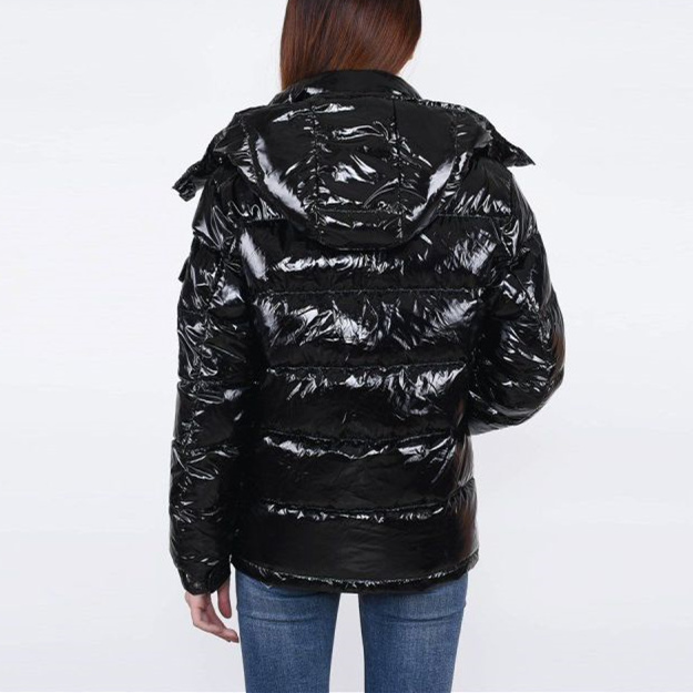 jaqueta de lona feminina