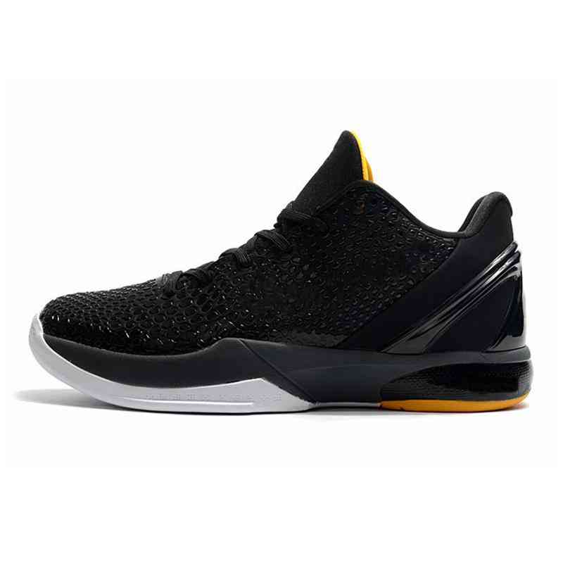 

New Men Protro Bruce Lee Del Sol 5 6 Basketball Shoes Metallic Gold Big Stage Chaos Dark Knight Prelude zapatos outdoor sneakers size 40-46, Color 5