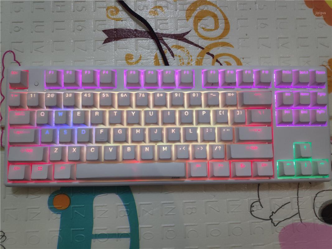 

2020 Plum NIZ 87 RGB 35g capacitive mechanical keyboard 108 keybooards 35g wired realforce similar type1