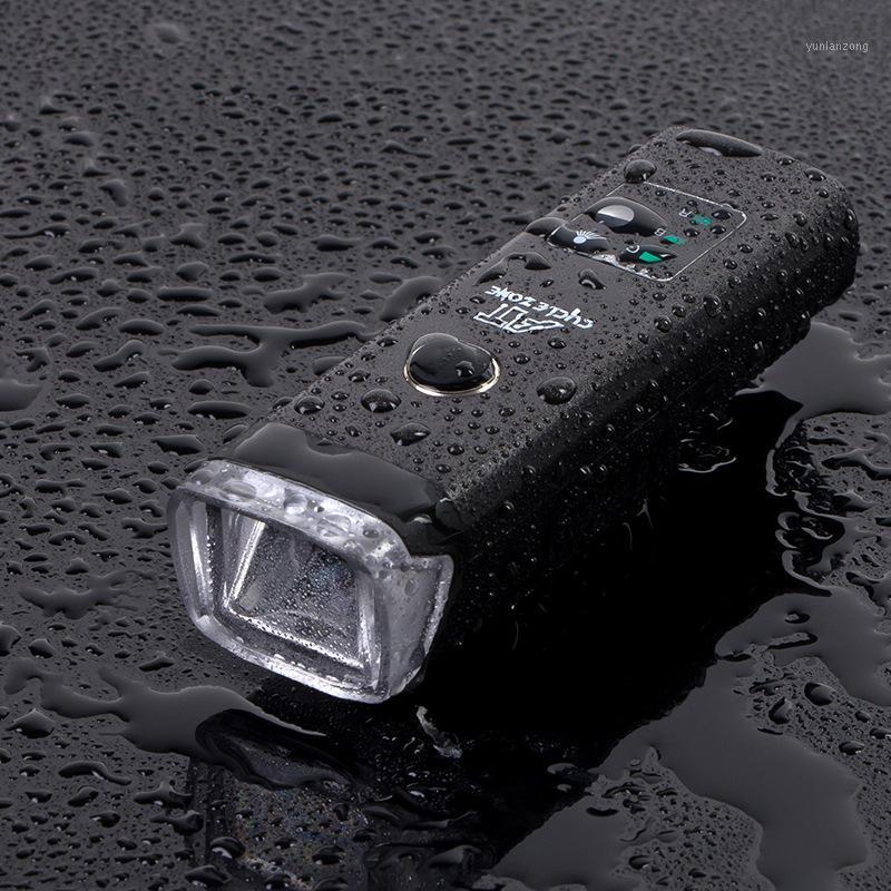 

Bicycle Headlight USB Rechargeable MTB Bicycle Light 5 Mode Adjustable Smart Sensor Lights safety cycling accessories1