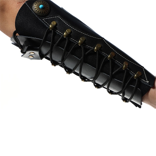 

Cowhide Archery Arm Guard Outdoor Arm Protection Archery Arm Guard Accessories hot