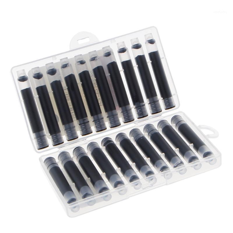 

Refills 20 Pcs Replaceable Fountain Pen Ink Cartridge Refill Sac Universal Design J78A1