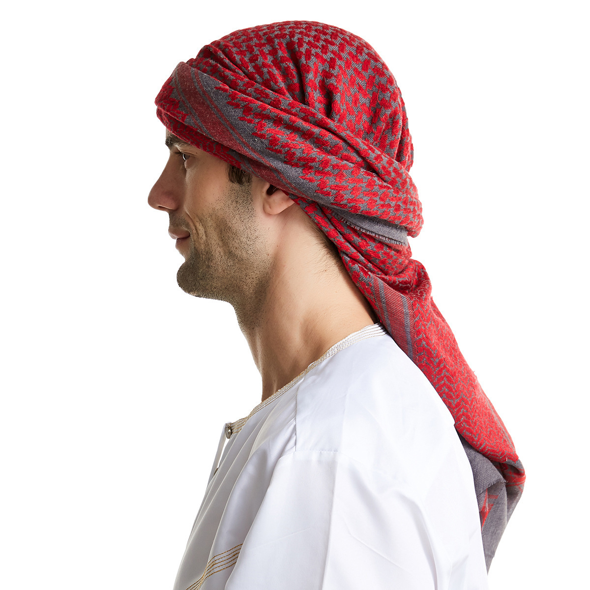 Arab Men Head Adult Shemagh Keffiyeh Muslim Saudi Tactical Desert