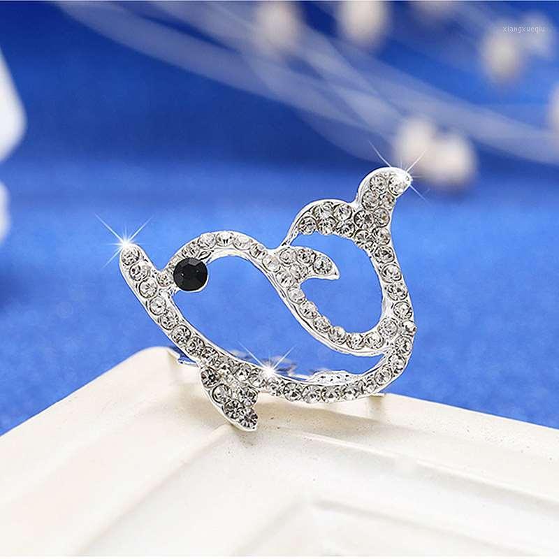 

M MISM Fashion Bridal Wedding Hair Combs Crystal Rhinestones Dolphin Women Girls Hair Clip Comb Hairpins Children Accessories1, C4